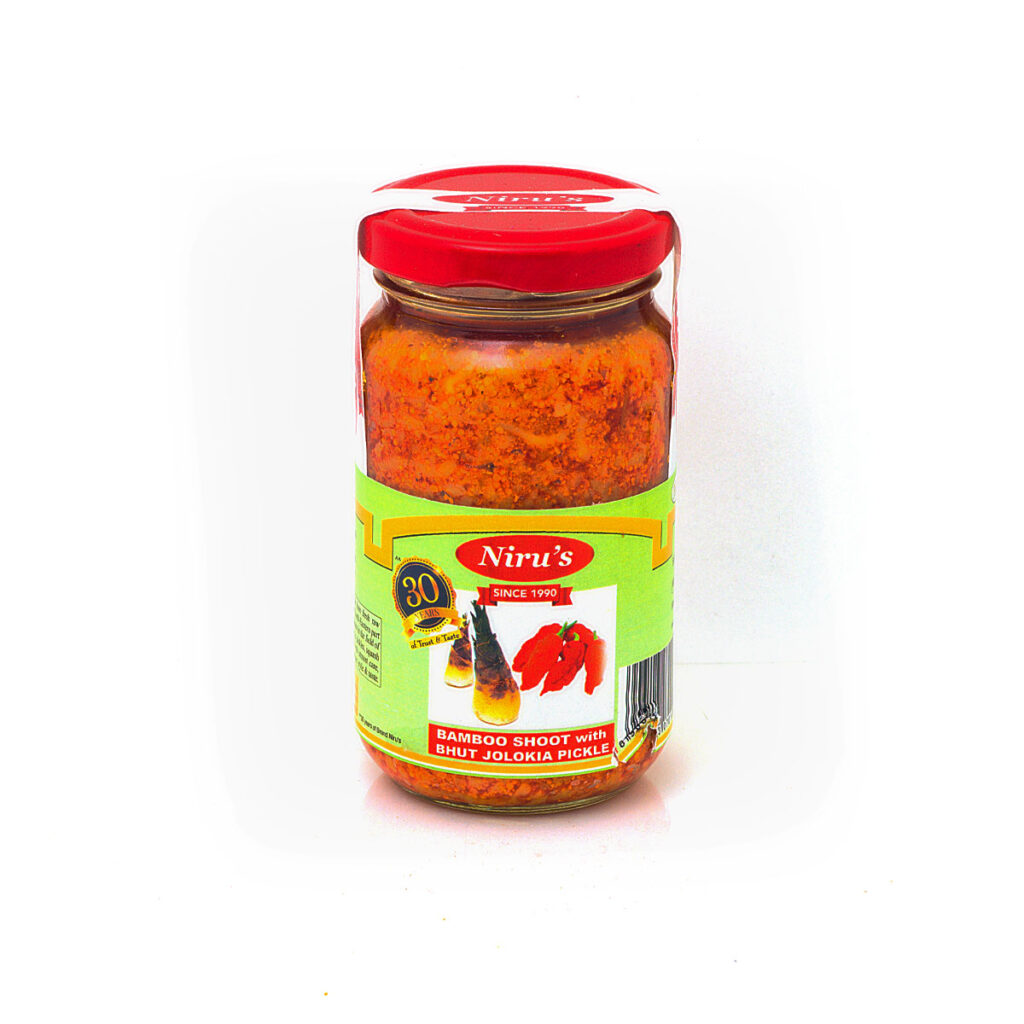 Bamboo Shoot with Bhut Jolokia Pickle Nirus Agro Foods